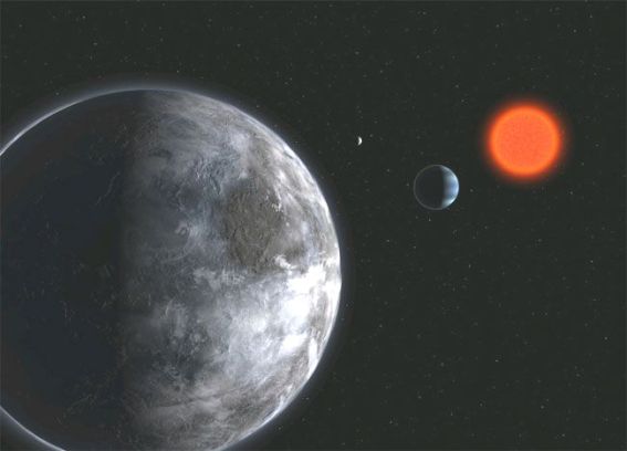 Planet di Luar Tatasurya, Gliese581C mengorbit Bintang Kerdil.