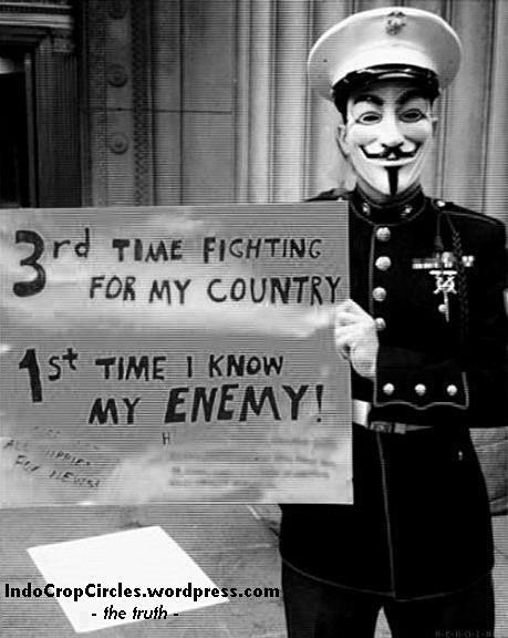 Anonymous fight enemy