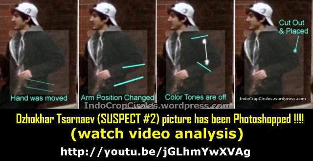 Dzhokhar Tsarnaev (bom Boston SUSPECT #2) picture has been photoshopped