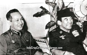 suharto-soekarno duduk berdua