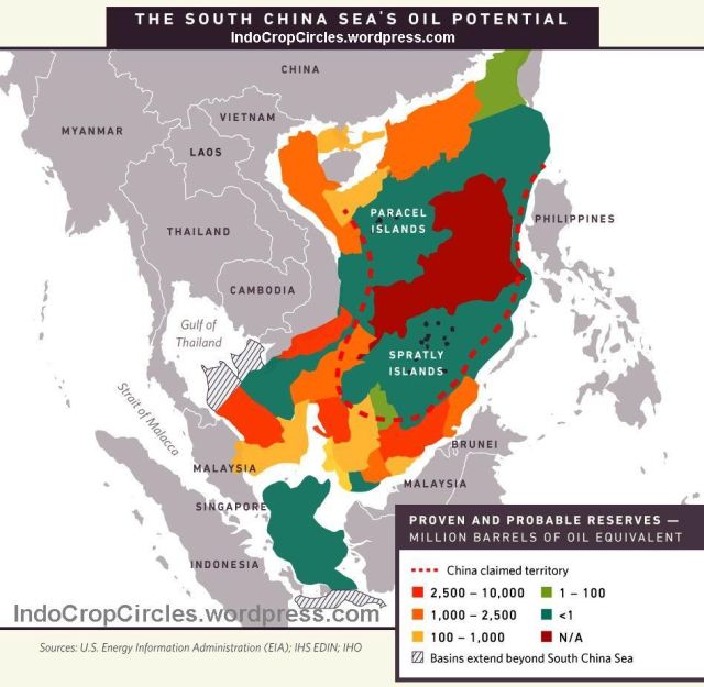 peta minyak SE-asia-oil Gas