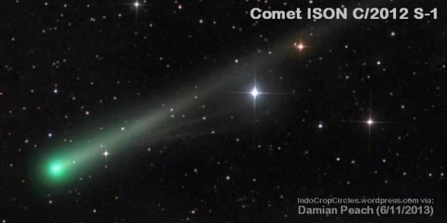 komet-ison Nov 2013-dua-ekor