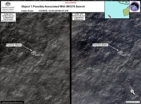 MAS MH370 - debris location Australia