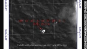 MH370 debris by China Satellite near India