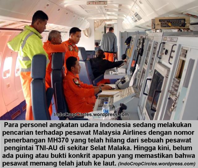 searching mh370 by tni-au indonesia