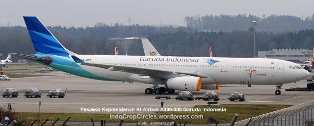 Pesawat-Kepresidenan RI Airbus A330-300 Garuda Indonesia_PK-GPE