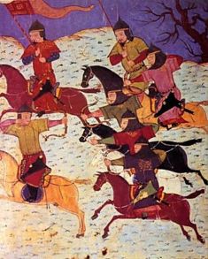 tentara Mongol dalam medan pertempuran melawan tentara Jawa