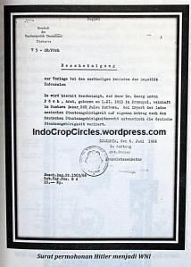 Surat permohonan hitler menjadi warga negara Indonesia