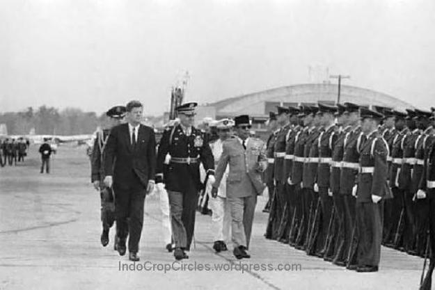 Sukarno and JFK Keneddy