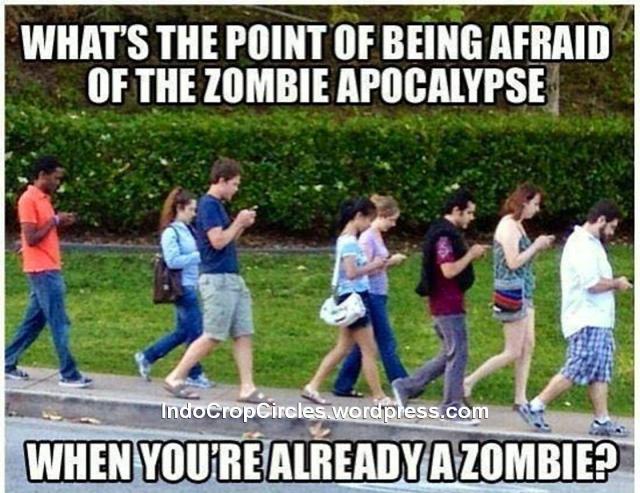human zombie smartphone phonesel