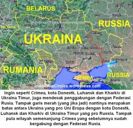 Ukraina Timur minta gabung dengan russia