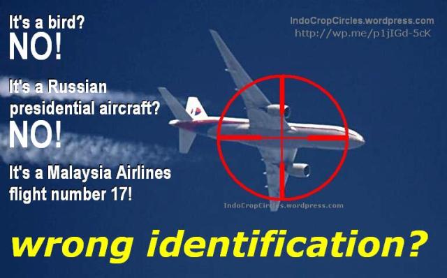 malaysia-777-mh17 crashed wrong identification banner