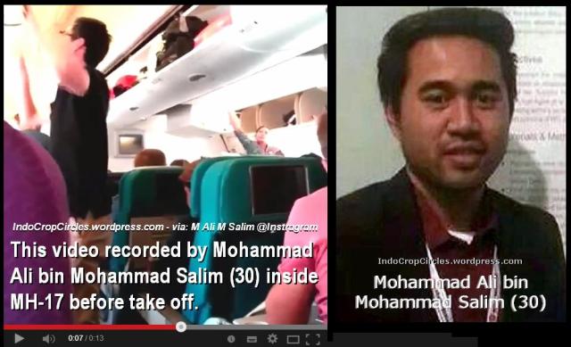 Mohammad Ali bin Mohammad Salim (30) video MH-17