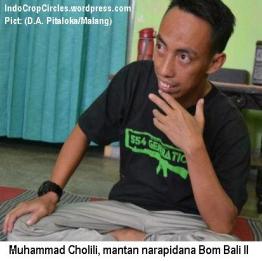 Muhammad Cholili, mantan narapidana Bom Bali II. (D.A. Pitaloka/Malang)