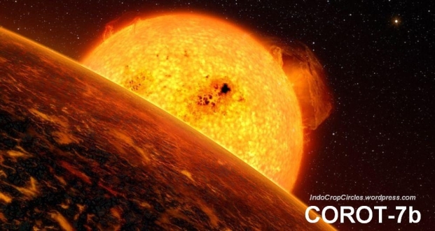 Corot-7b Planet Hujan Batu