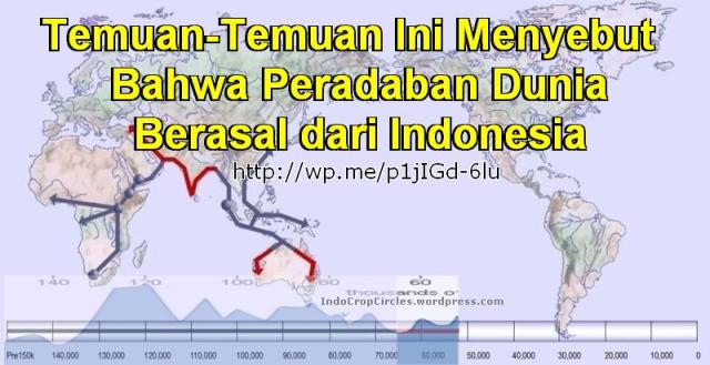 Temuan Ini Sebut Peradaban Dunia Berasal dari Indonesia header