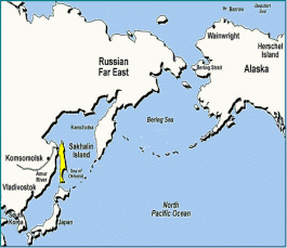 Pulau Sakhalin.