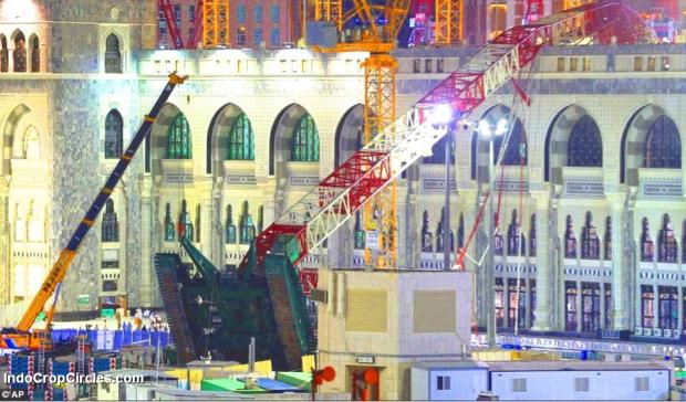 tragedi crane jatuh di mekkah - 01