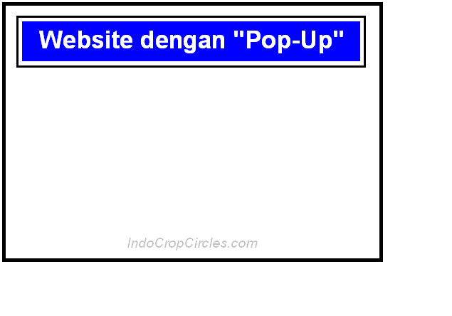 Website dengan Pop-Up